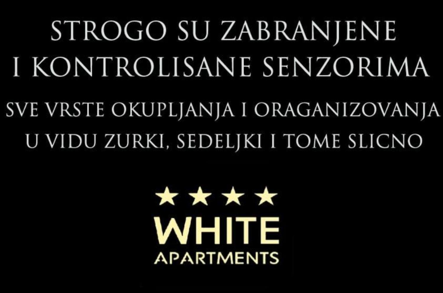 White Apartments Белград Экстерьер фото